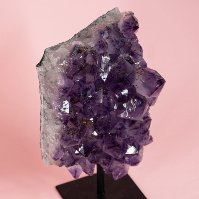 Amethyst Cluster on Stand - 3.20 Kg