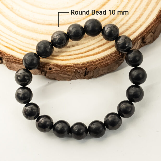Black Onyx Round Bead Bracelets