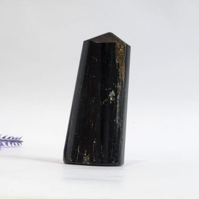 Black Tourmaline Polished Free form