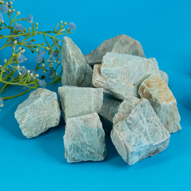 Amazonite Rough Raw Stone