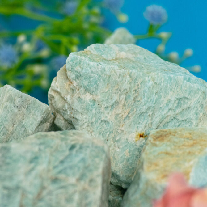 Amazonite Rough Raw Stone