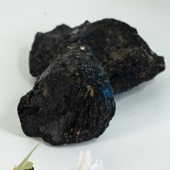Black Tourmaline Large Rough Raw Stone