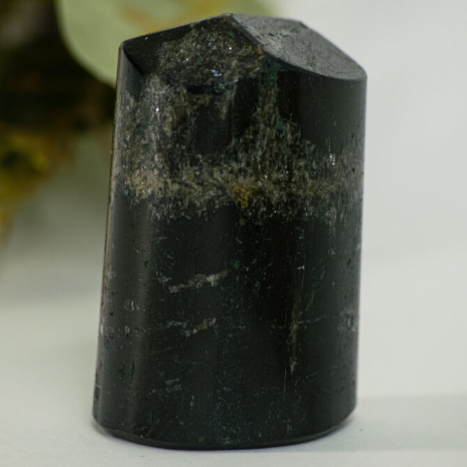 Black Tourmaline Polished Free form