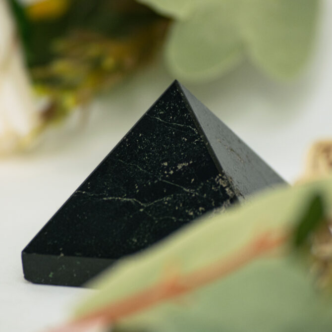 Black Tourmaline Pyramid