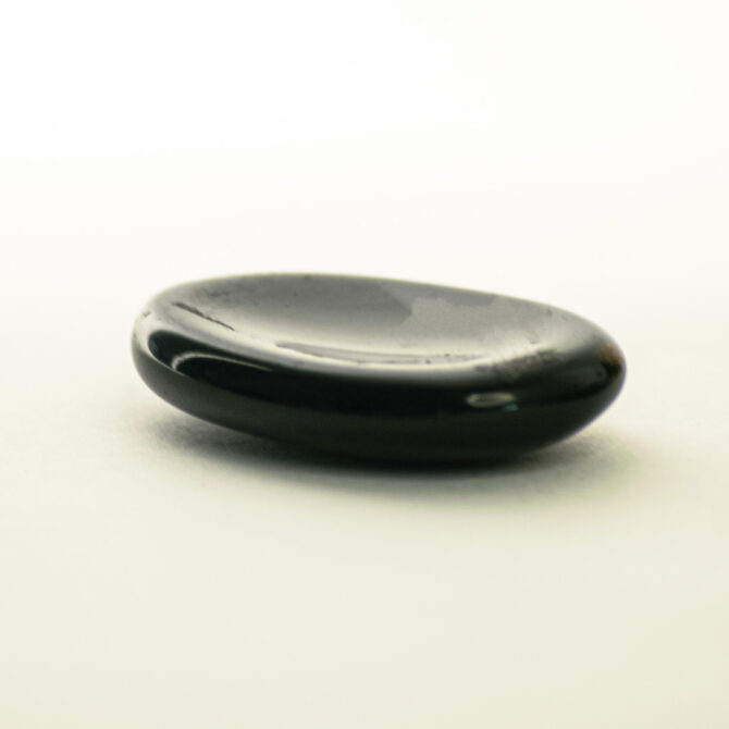 Black Tourmaline Worry Stone