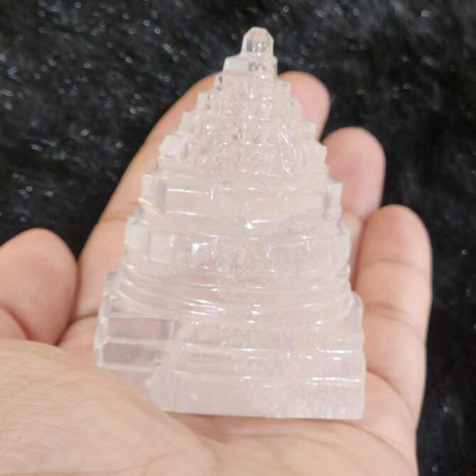 Clear Quartz Shree Yantra