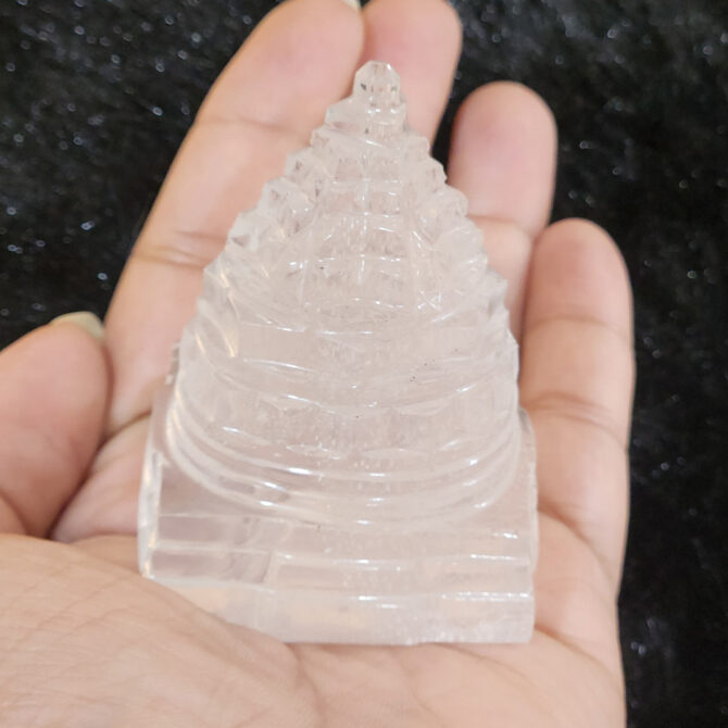 Clear Quartz Shree Yantra