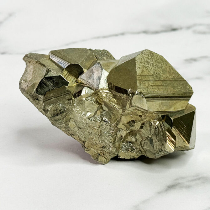 Exclusive Pyrite raw cluster - 576 gms