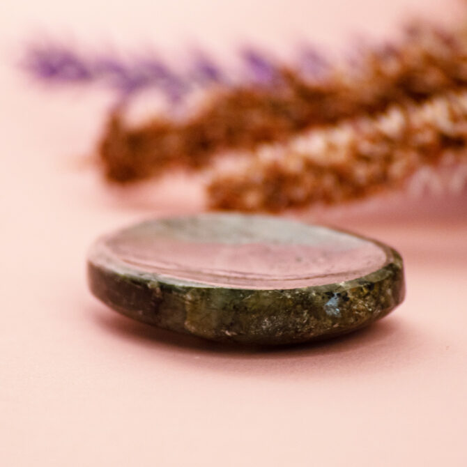Green Jade Worry Stone