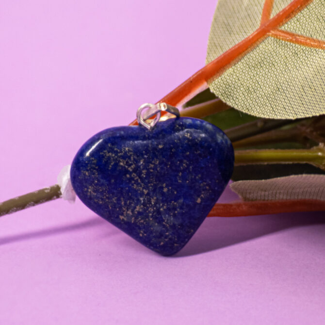 Lapis Lazuli Heart shape Pendants