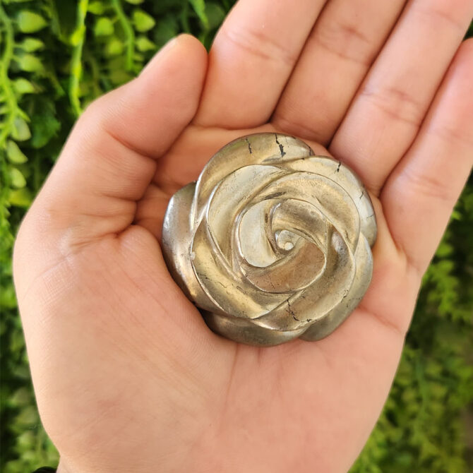 Pyrite Crystal Flower