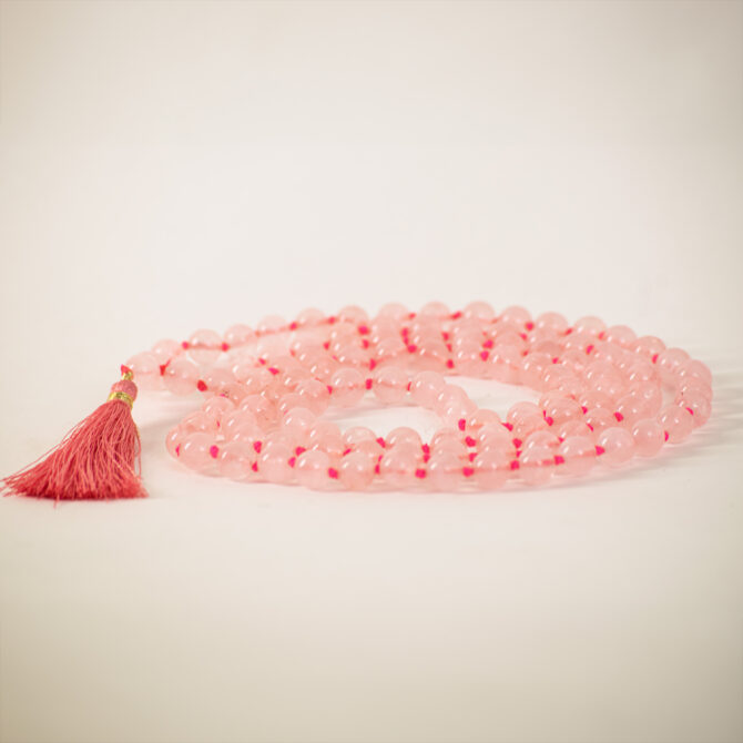Rose Quartz Jaap Mala