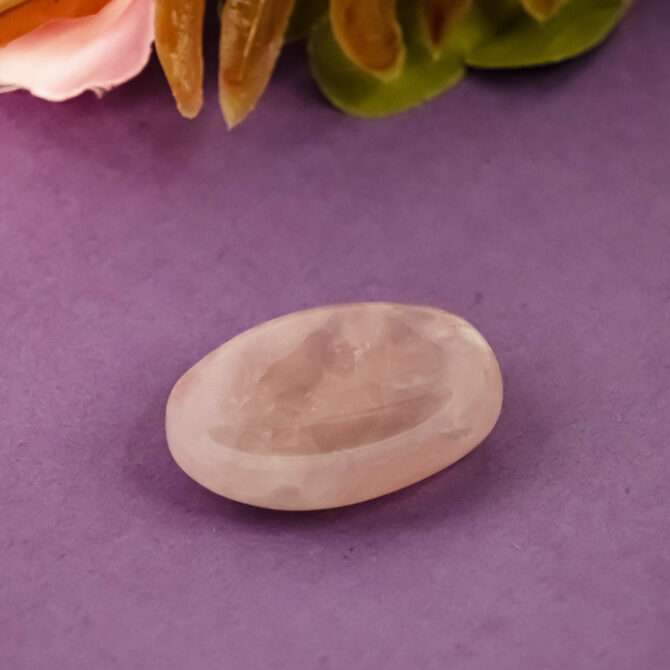 Rose Quartz Worry Stone