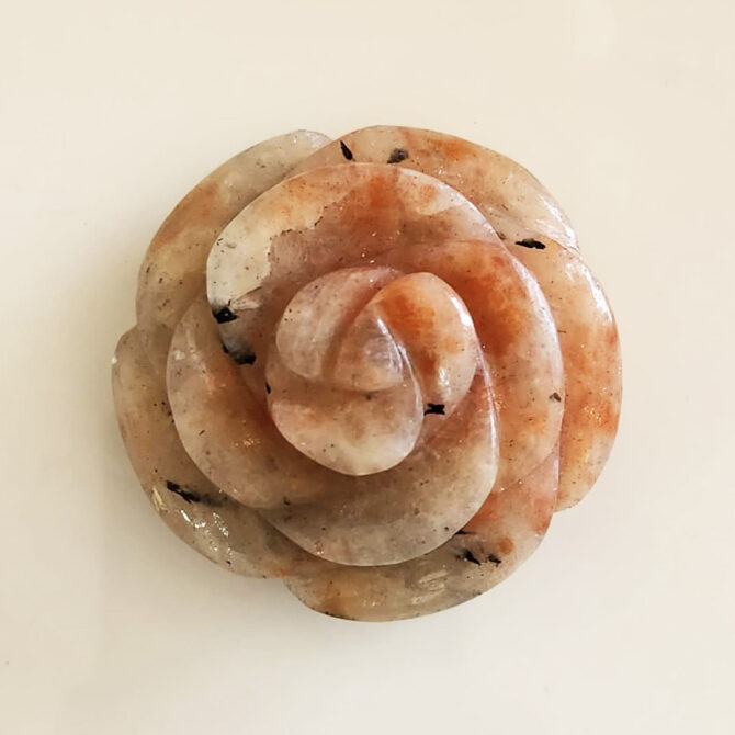 Sunstone Crystal Flower