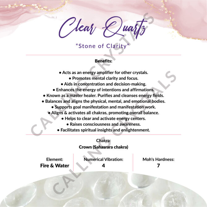 Evil Eye Hanger - Rose Quartz, Amethyst & Clear Quartz