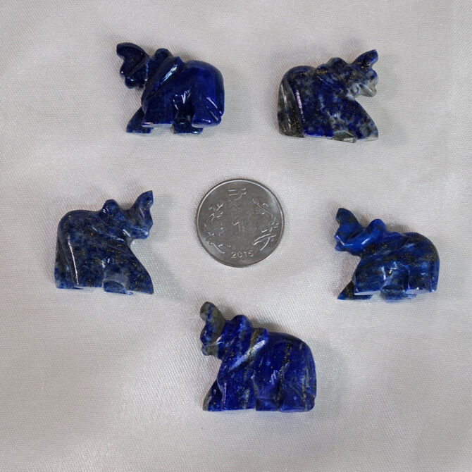 Mini Crystal Elephants - Wisdom and Good Luck