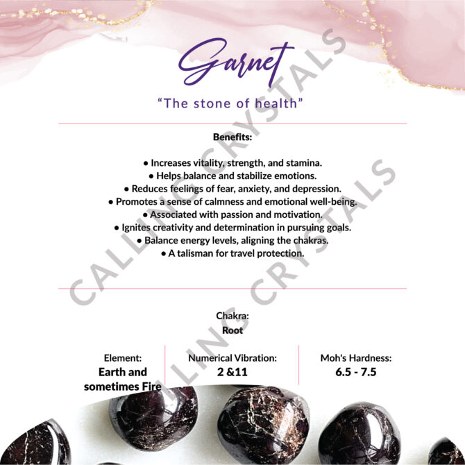 Garnet Shree Yantra