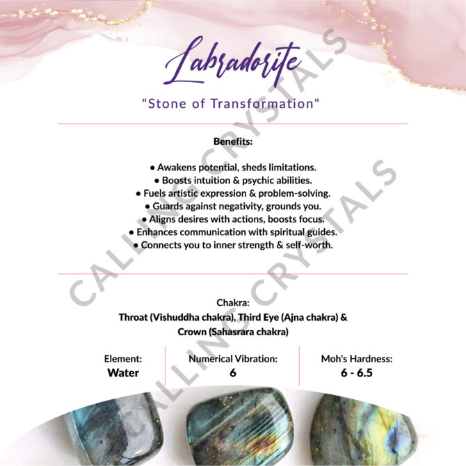 Labradorite Angel