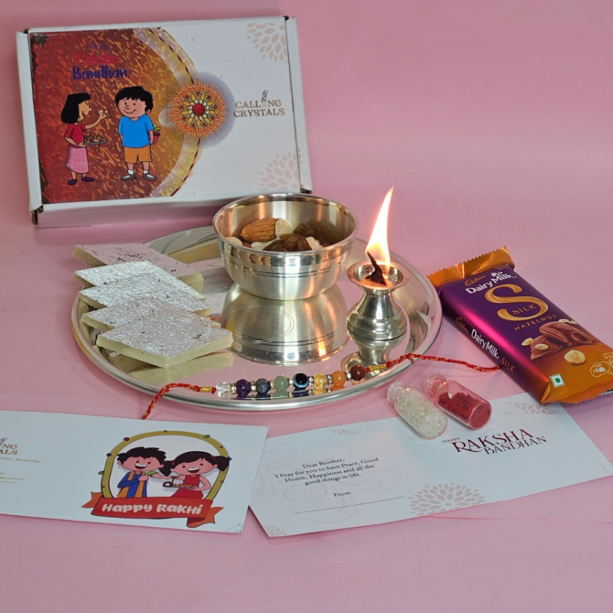 Sodalite Ganesha Rakhi