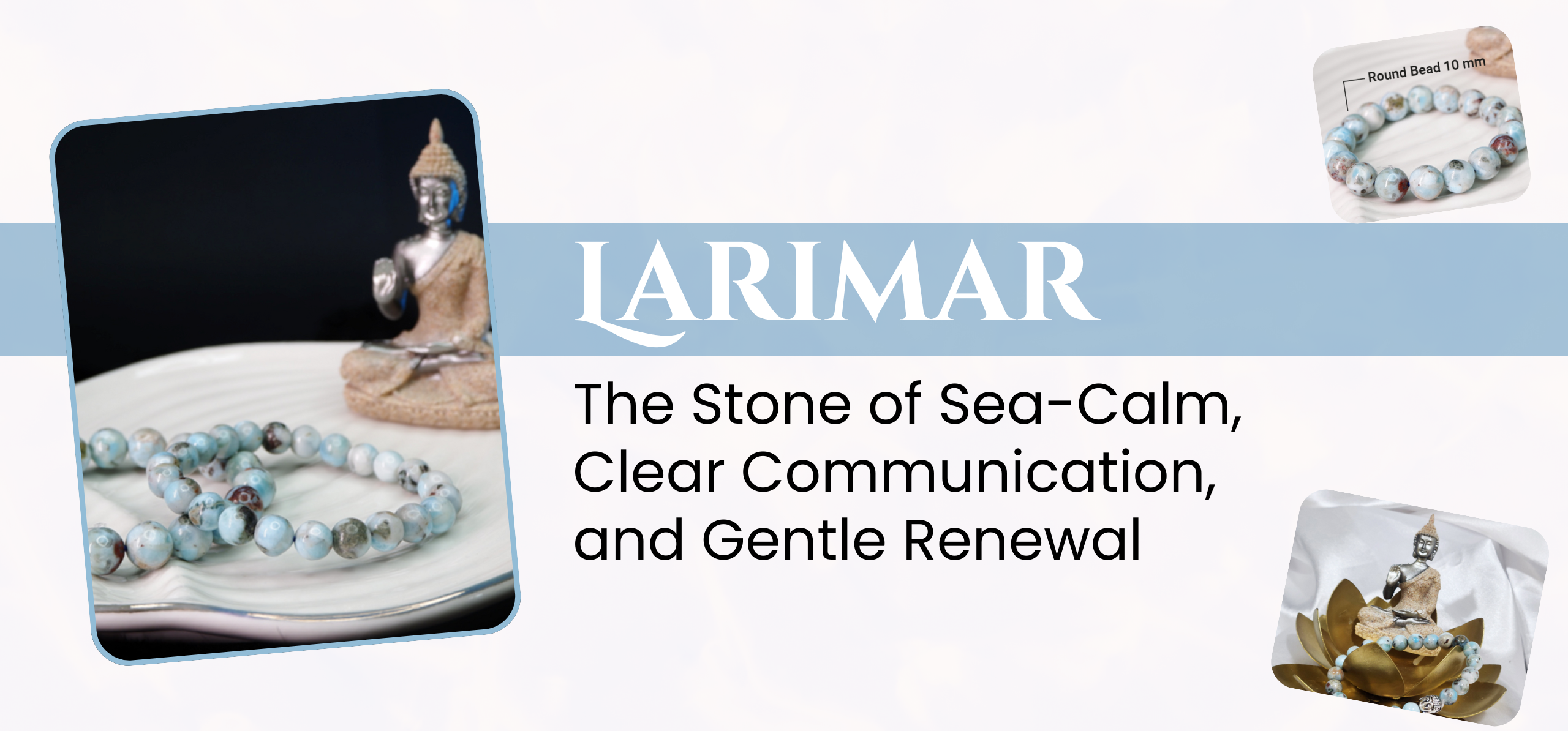 Larimar: The Stone of Sea-Calm, Clear Communication, and Gentle Renewal
