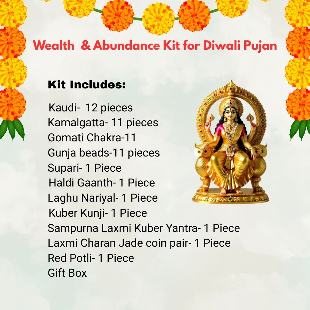 Wealth & Abundance Kit for Diwali Pujan